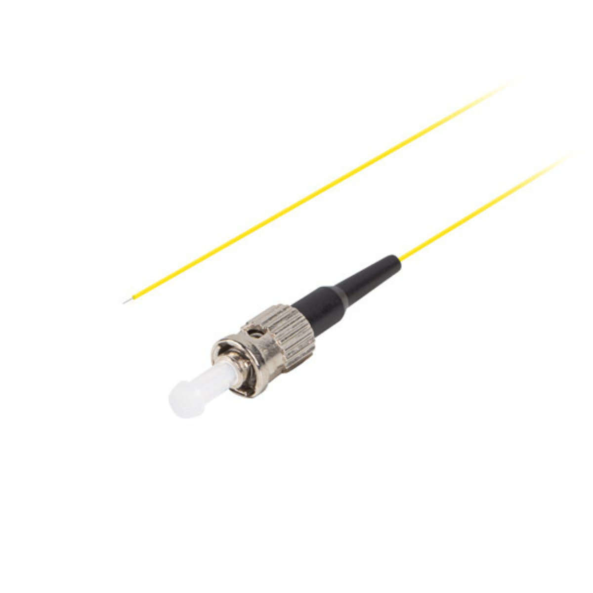 Adaptor retea fibra optica coada/Pigtail cu conector ST/UPC, lungime 2m, Lanberg 43353, Easy Strip SM G657A1, galben [2]