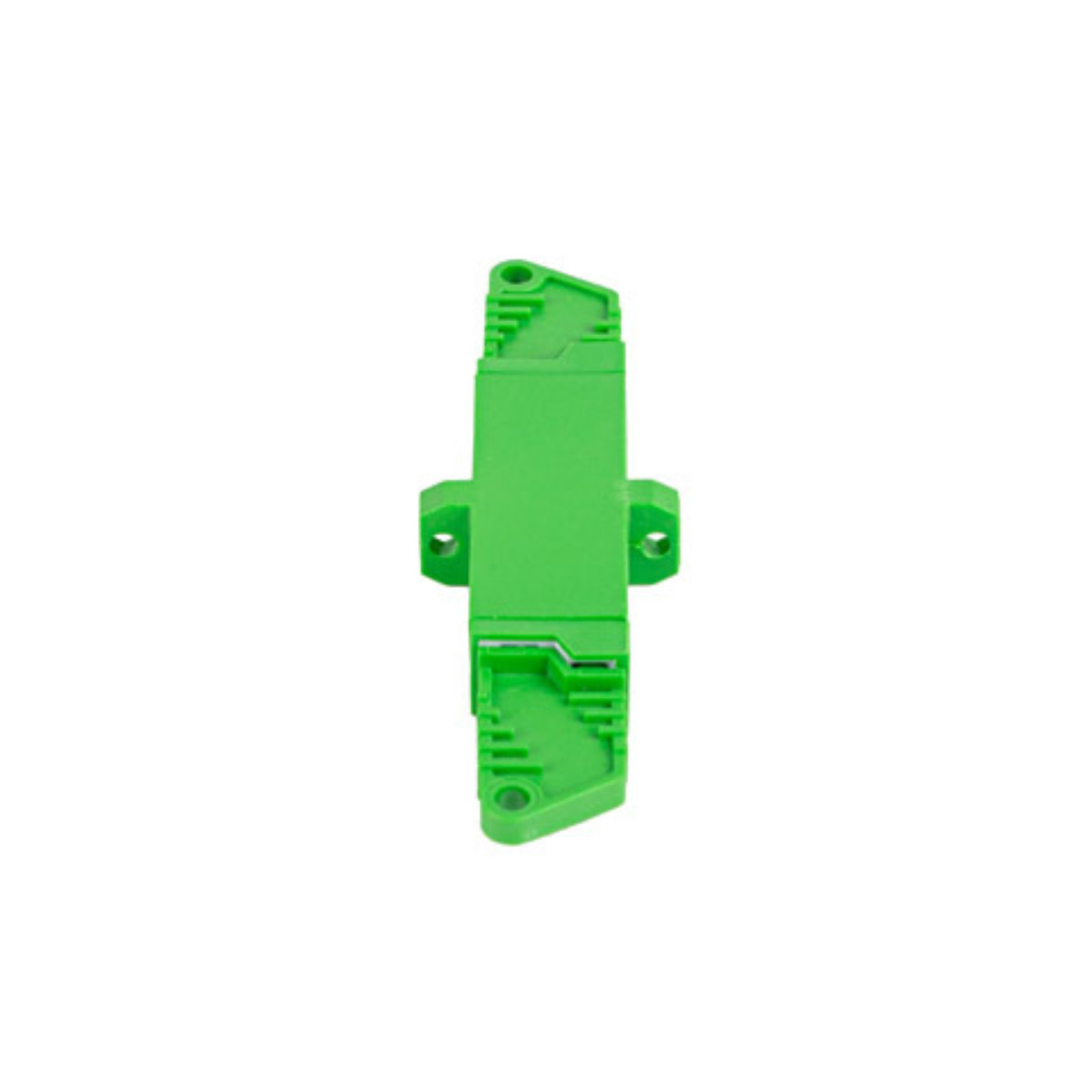 Adaptor retea fibra optica cu conectori E2000/APC, Lanberg 43379, SM, SIMPLEX, verde [3]