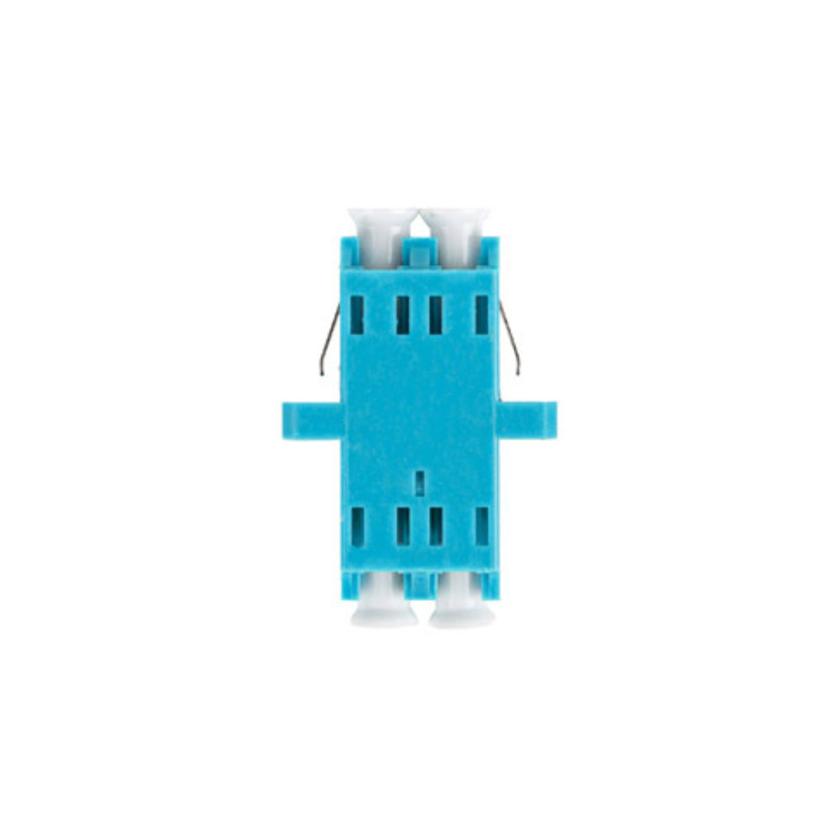 Adaptor retea fibra optica cu conectori LC/UPC, Lanberg 43375, MM DUPLEX OM3, turcoaz [4]