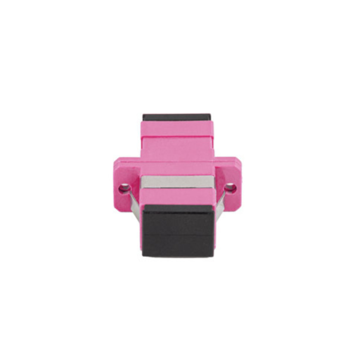 Adaptor retea fibra optica cu conectori SC/UPC, Lanberg 43369, MM SIMPLEX OM4, violet [3]
