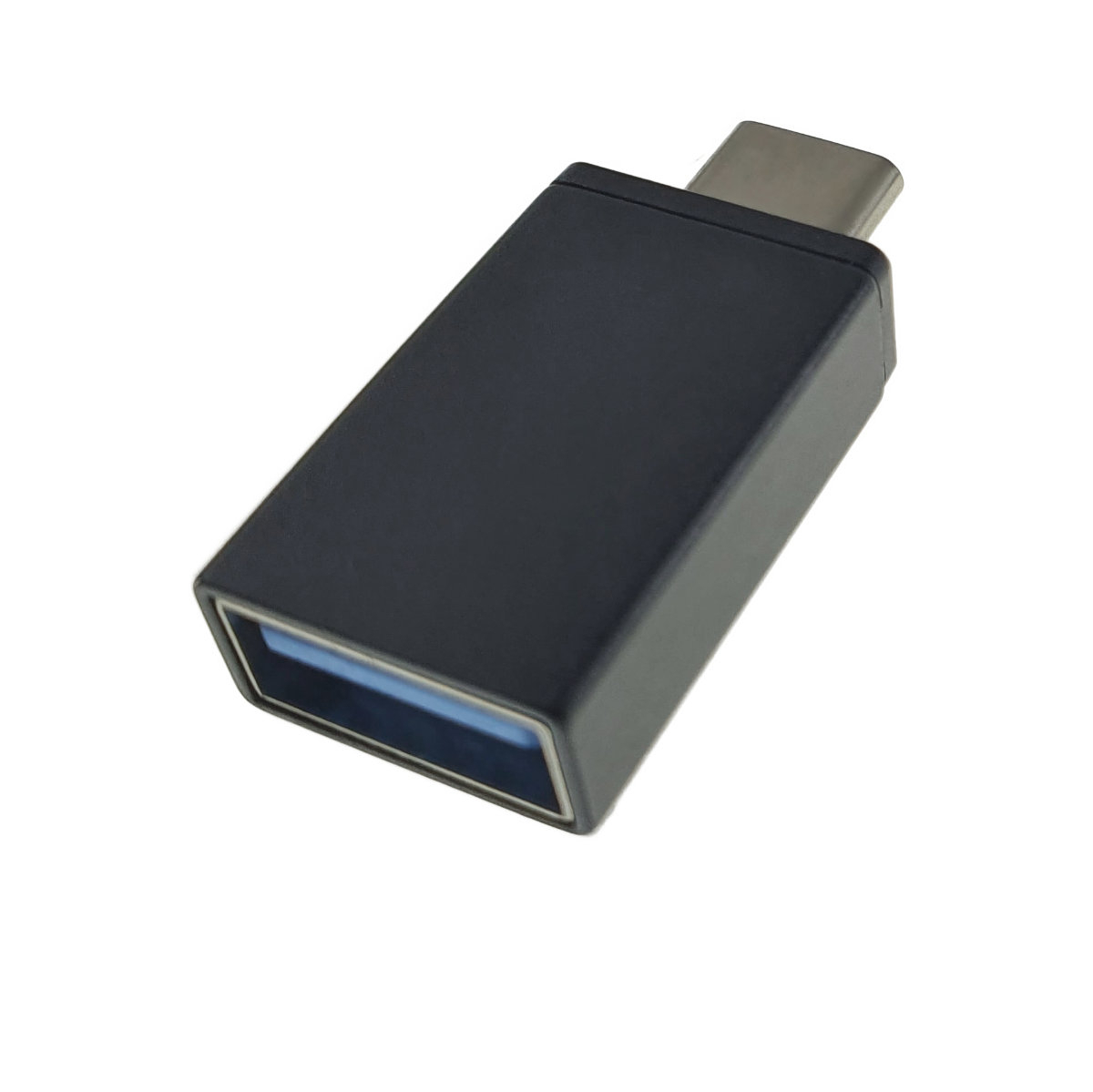 Adaptor USB 3.0 mama , Cablexpert 09545, la USB tip C tata, 32x16x8mm, negru [4]