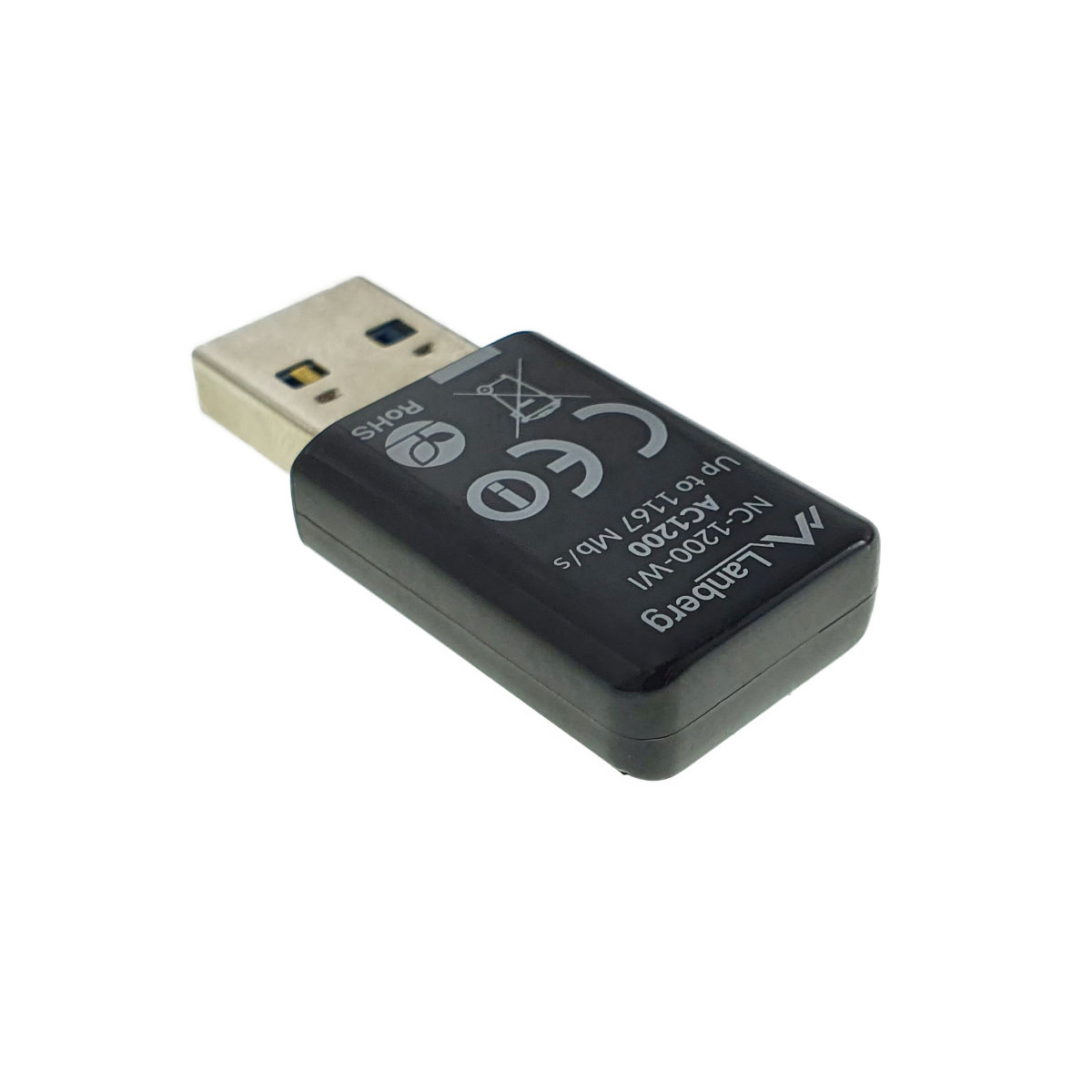 Adaptor USB 3.0 Wireless Lanberg NC-1200, 1167 Mbps, dual band, 867 Mb/s la 5 GHz si 300 Mb/s la 2.4 GHz [7]