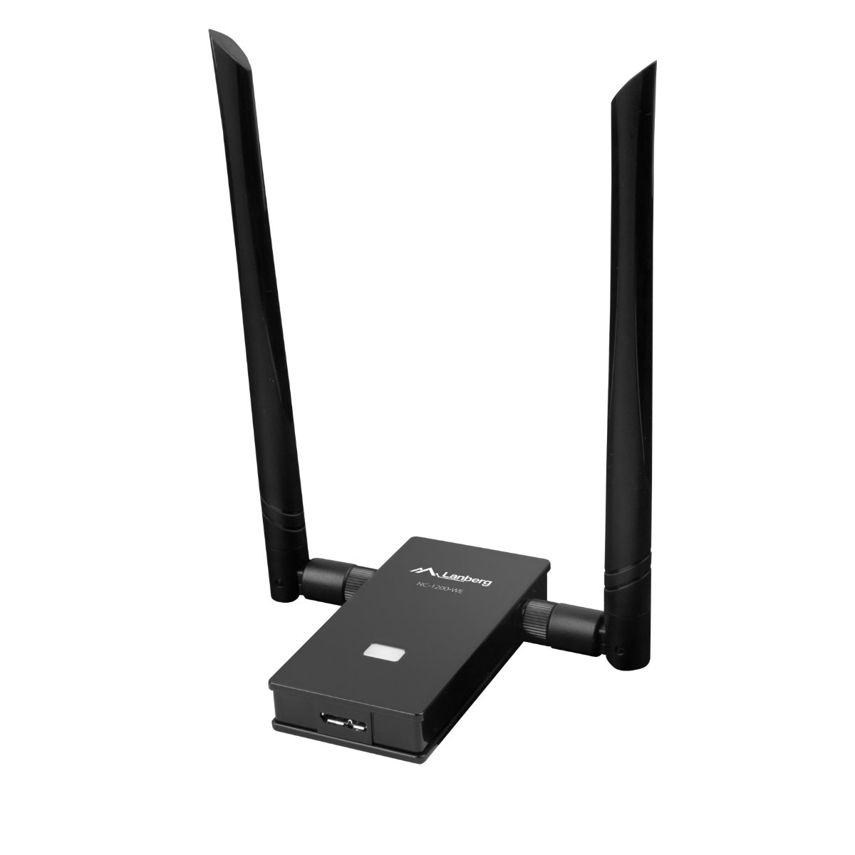 Adaptor wireless Lanberg 42403, AC 1200, dual band, MIMO, 2 antene, USB 3.0, mini [5]