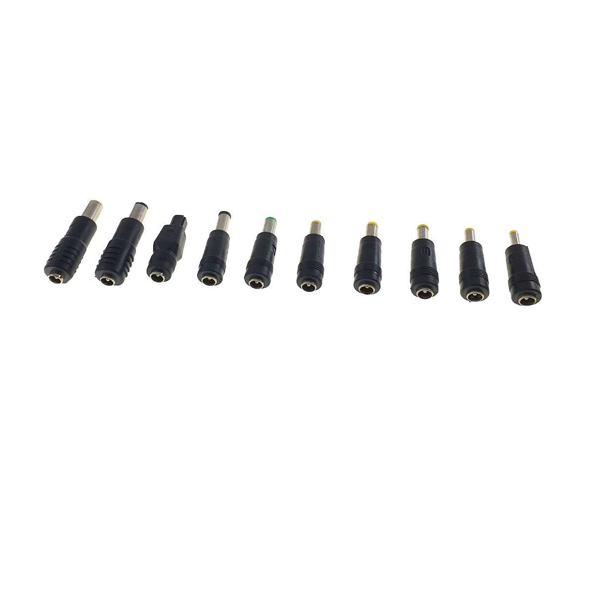 Adaptori universali, conectori 5.5x2.1mm cu mufe pentru incarcare laptop, notebook, set 10 bucati [2]