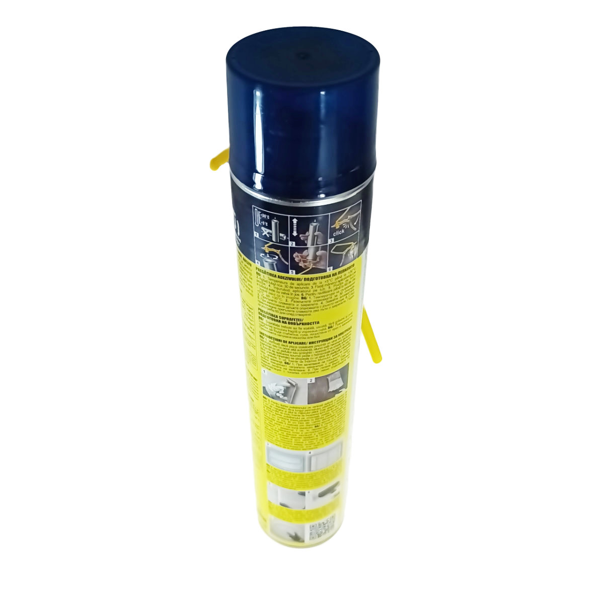 Adeziv de constructie spuma din poliuretan, cu aplicator, Styro Uni Tytan Professional 99917, 750ml, pentru fixare, lipire sau reparatii [2]