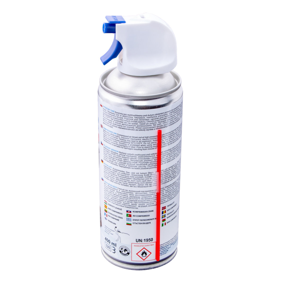 Aer comprimat 400 ml, cu sistem tip pistol, Esperanza Typhoon L Gun , pentru curatare dispozitive [4]