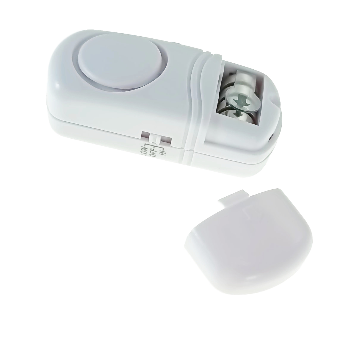 Alarma pentru geamuri, wireless, Blow HS-200 06085, volum maxim 105dB, 2 moduri, 68 x 34 x 25 mm, alba [3]