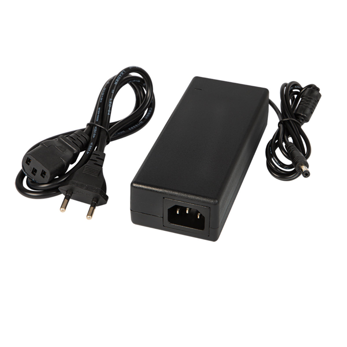 Alimentator de 24V-5A, 120W, cu mufa jack 2.1x5.5mm, cabluri alimentare de 1.1m si 1.2m, Blow 11945, negru [1]