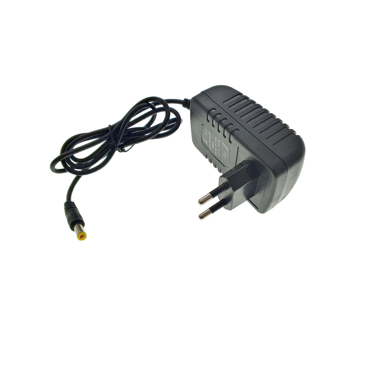 Alimentator EU, CS-1210, 12V, 1A, conector 5.5mmx2.1mm, cablu 95cm, negru [4]