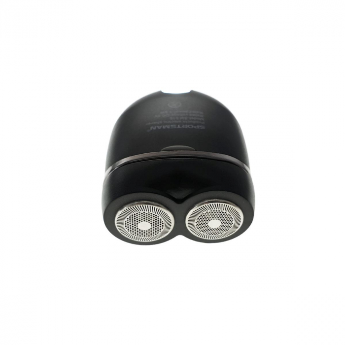 Aparat de ras electric,Sportsman SM-516,cu baterii AA si lanterna 3 led,negru [7]
