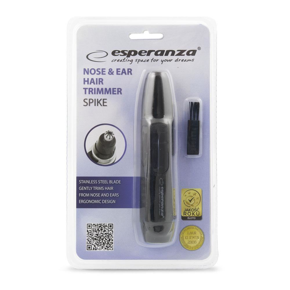 Aparat de tuns parul nas-urechi Esperanza Spike, negru [4]