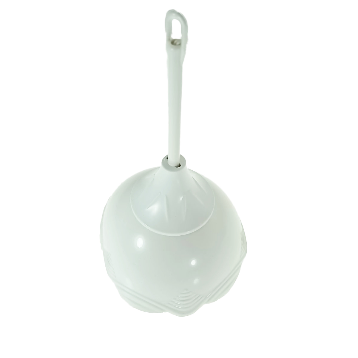 Aplica de tavan cu dulie tip E27 ceramica, cupola de 16cm, 220V, FS-40378, alba [2]