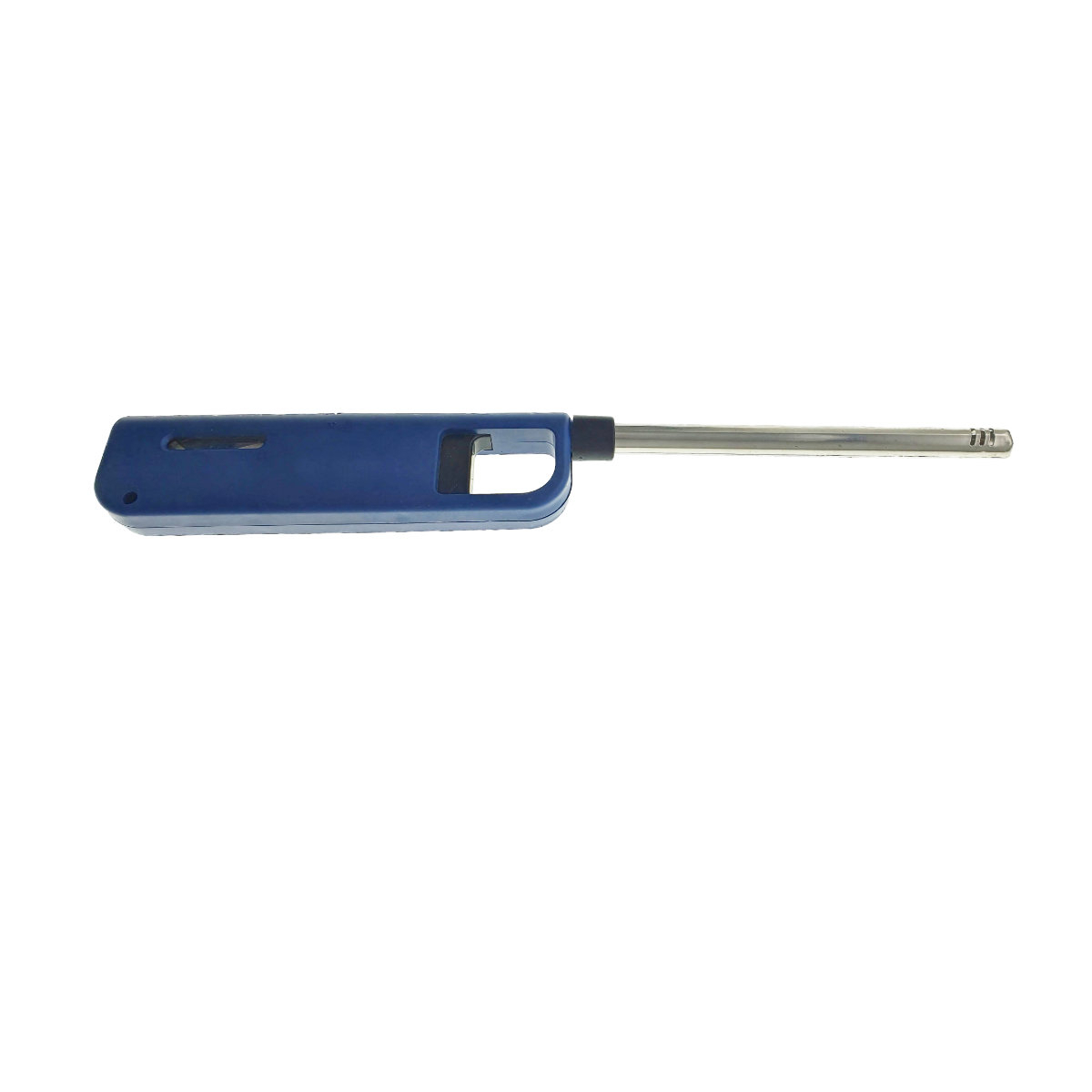 Aprinzator cu gaz, cu buton reglare flacara si sistem de blocare, reancarcabil, 268x35x16mm, albastru [6]