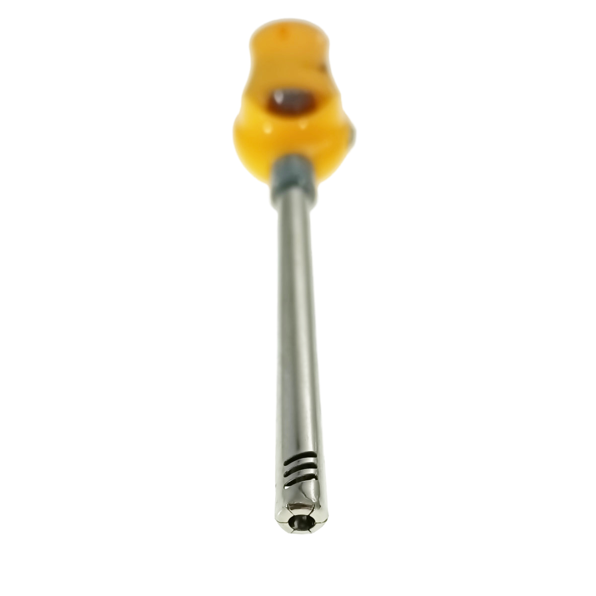 Aprinzator cu gaz, FE-40797, cu reglare flacara si sistem de blocare, reincarcabil, galben [4]