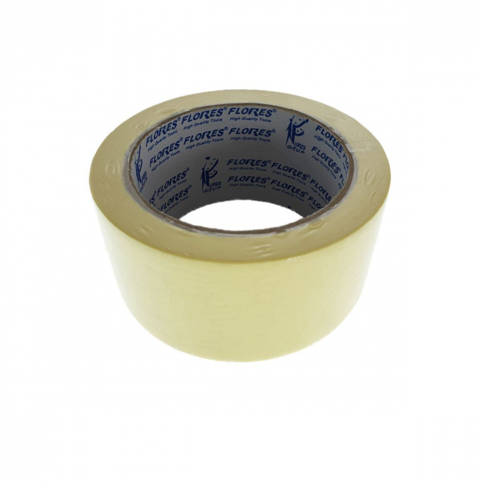 Banda adeziva din hartie, FS-12374, de protectie si mascare, 50mm x 30m, galbena [1]