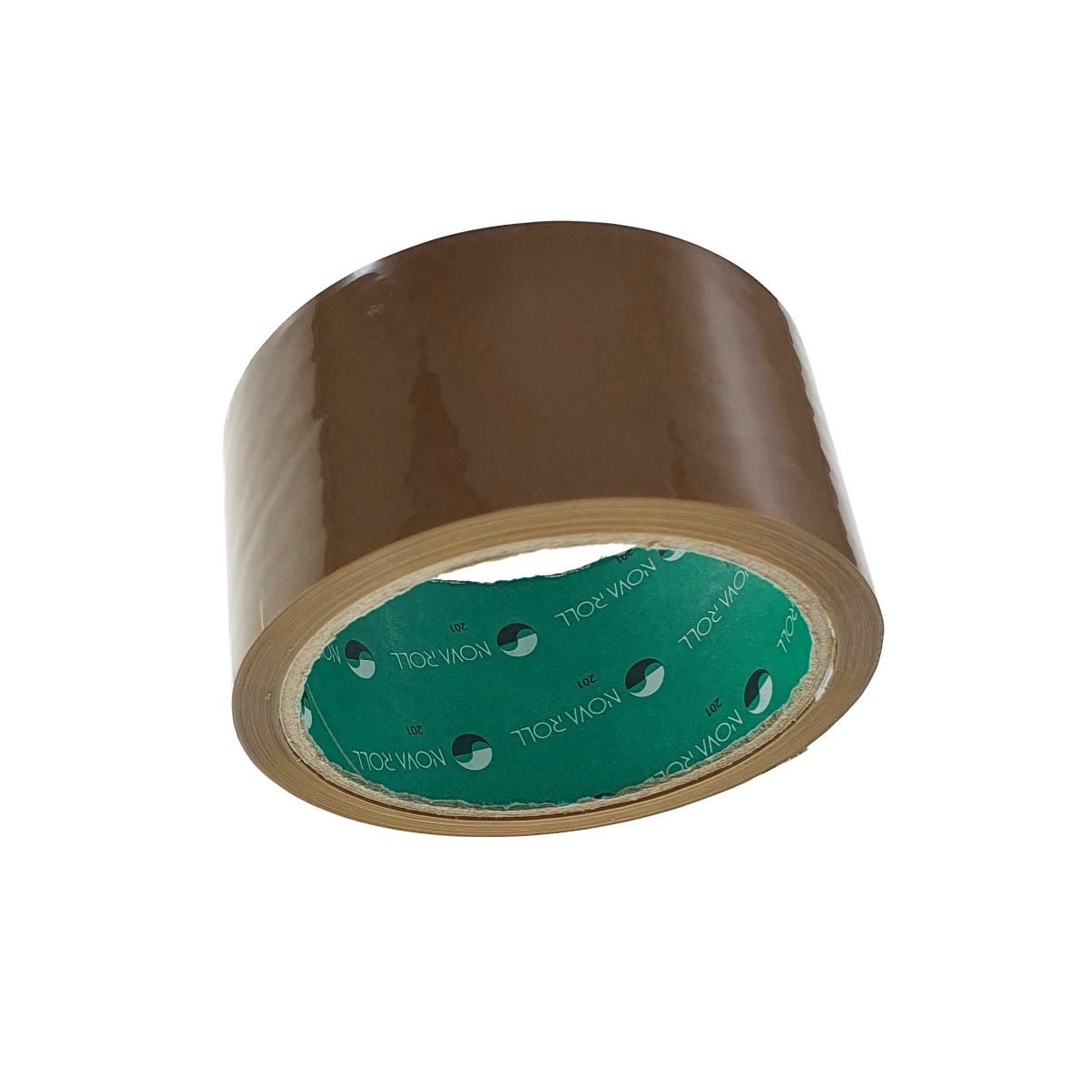 Banda adeziva tip scotch, 48 mm x 54 m, Nova Roll Acril B35048, maro [7]