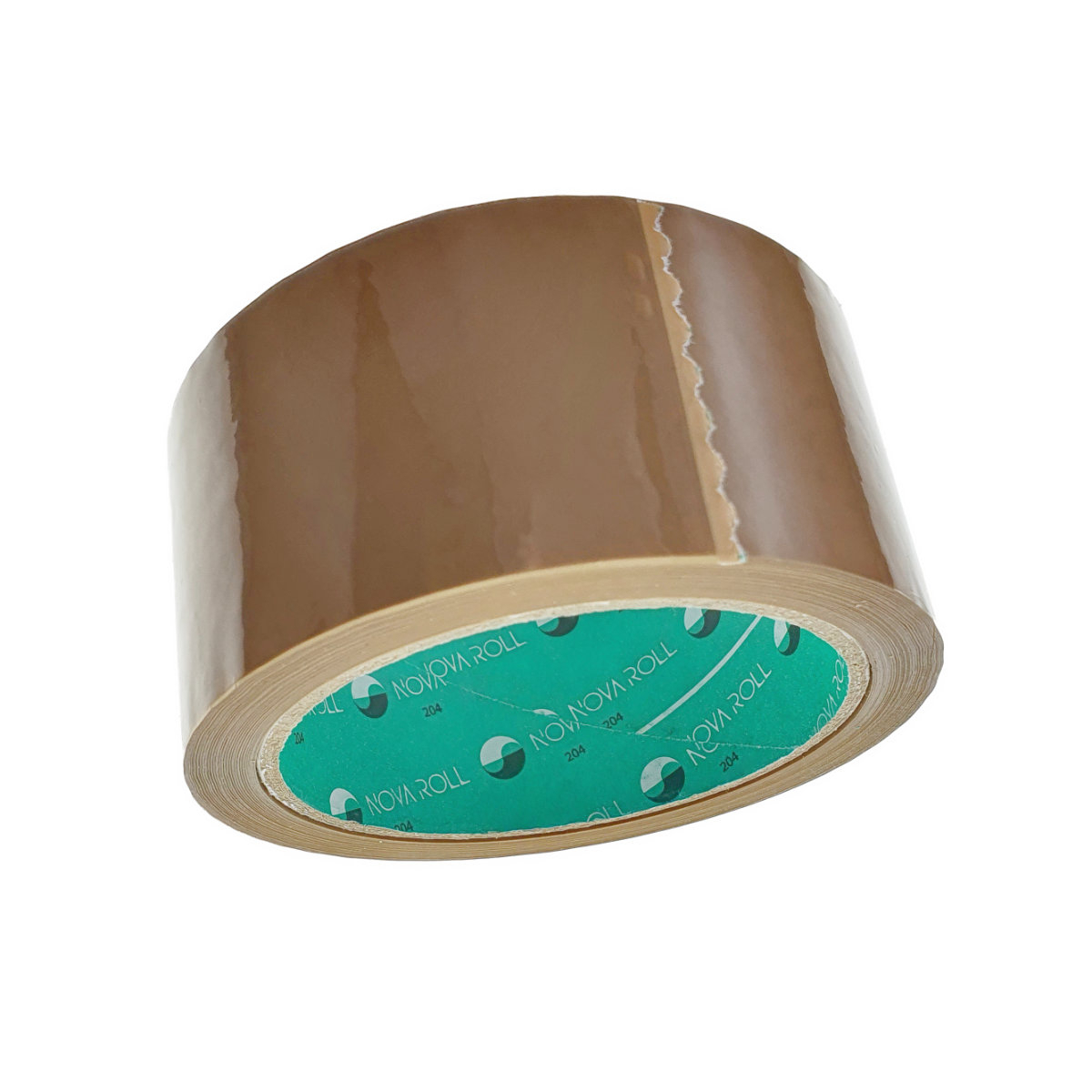 Banda adeziva tip scotch, 48 mm x 60 m, Nova Roll Solvent B43048, maro [8]