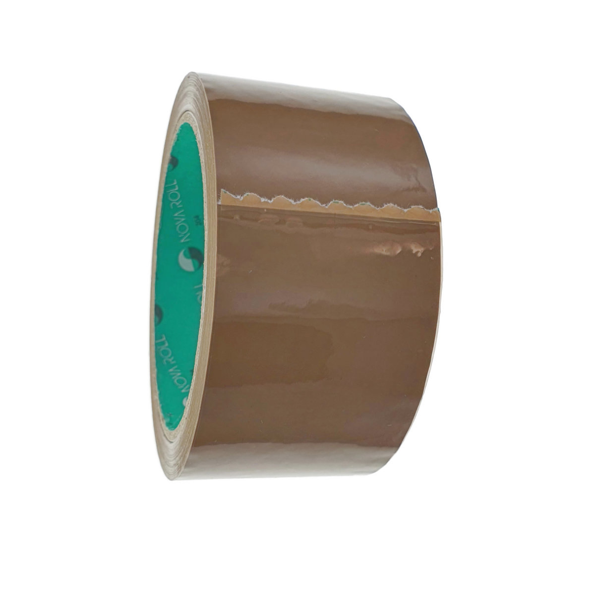 Banda adeziva tip scotch, 48 mm x 60 m, Nova Roll Solvent B43048, maro [7]