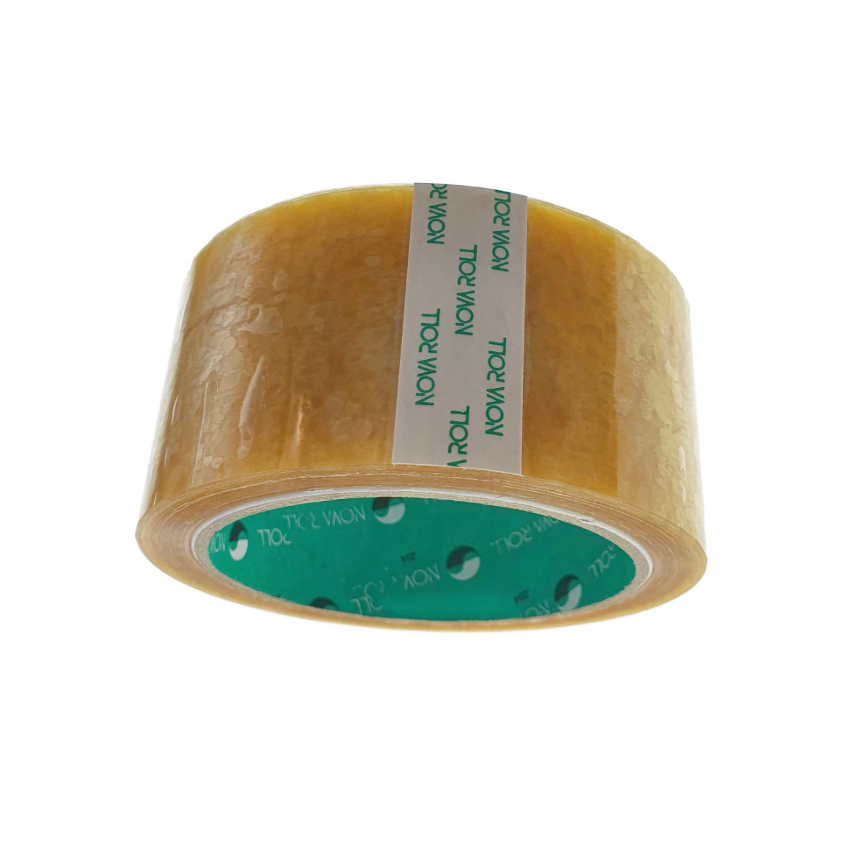 Banda adeziva tip scotch, 48 mm x 60 m, Nova Roll Solvent H43048, honey transparenta [5]