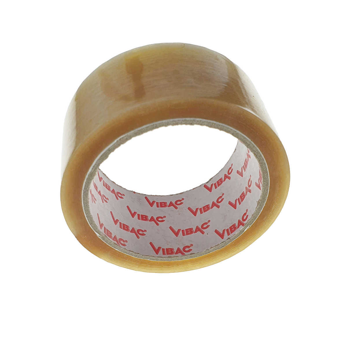 Banda adeziva tip scotch, 48 mm x 60 m, Vibac Solvent, honey transparenta [11]