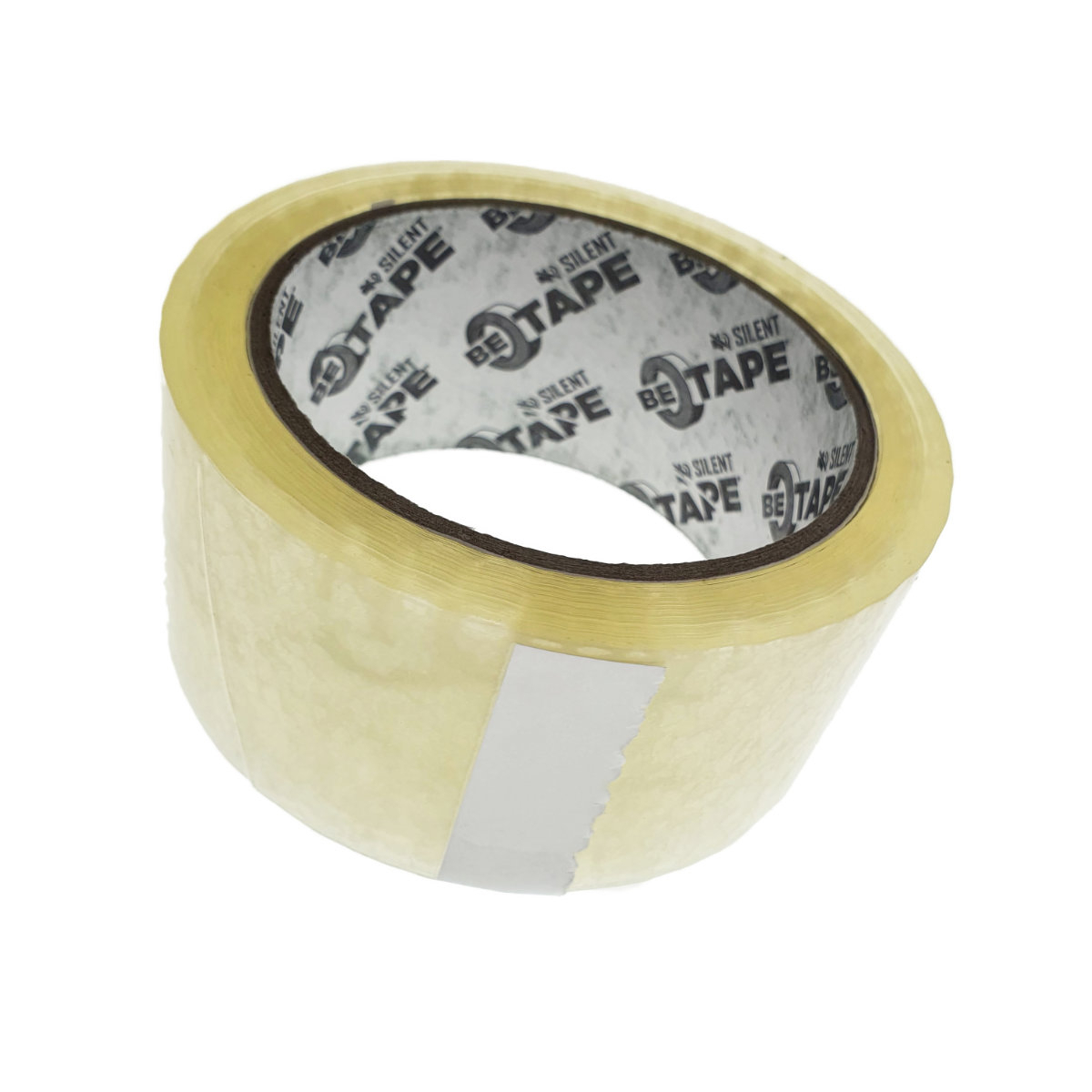 Banda adeziva tip scotch, 48 mm x 66 m, silentioasa, Be Tape Silent, solvent, transparenta [9]