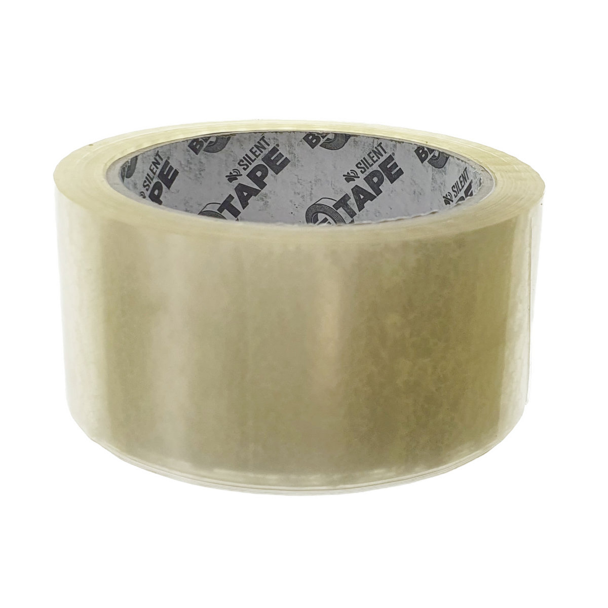 Banda adeziva tip scotch, 48 mm x 66 m, silentioasa, Be Tape Silent, solvent, transparenta [11]