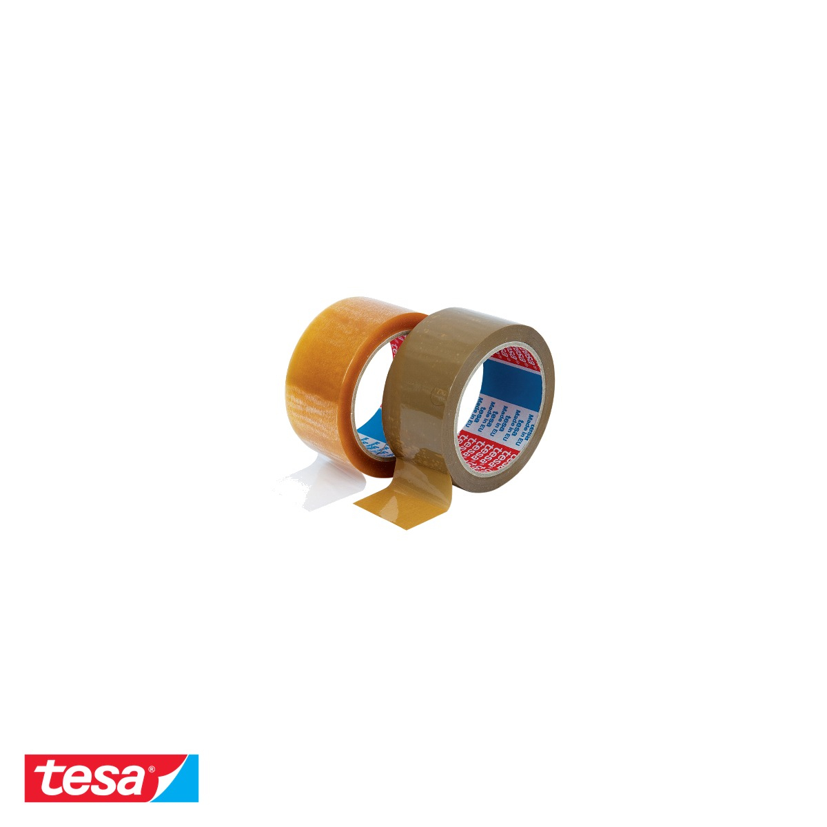 Banda adeziva transparenta Tesa, polipropilena 28 microni, 66m x 19mm, pentru sigilare si birou [8]