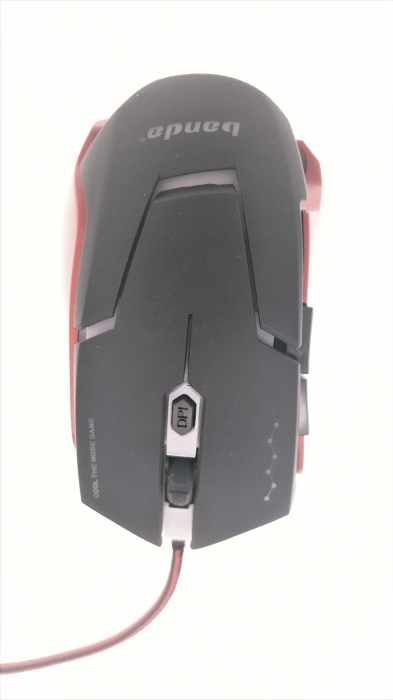 BANDA - Mouse USB [ V7-B ] GAMING - BLACK - LED /3200DPI [5]