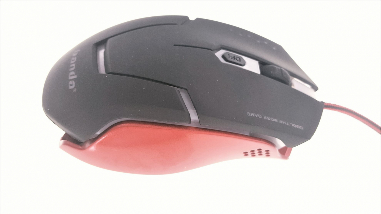BANDA - Mouse USB [ V7-B ] GAMING - BLACK - LED /3200DPI [6]