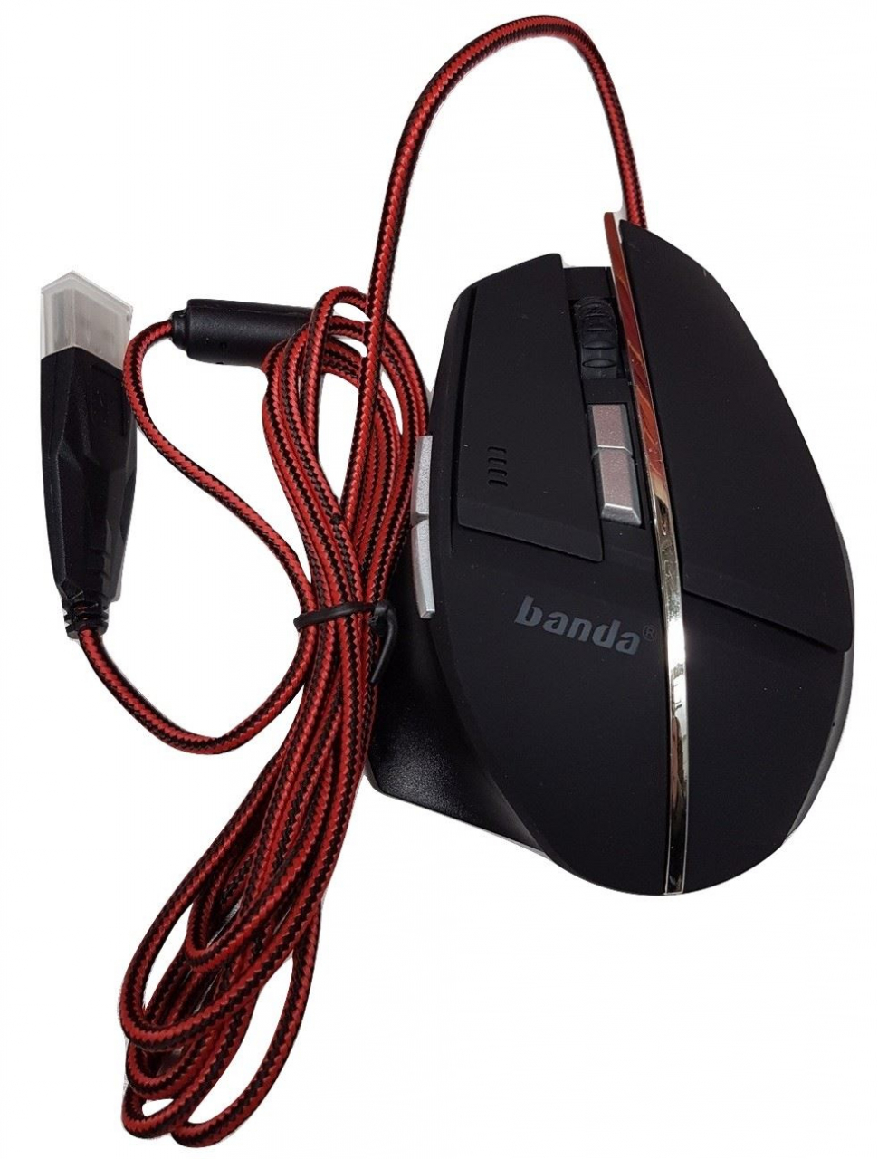 BANDA - Mouse USB [ X3-B ] GAMING 7D - BLACK - LED [9]