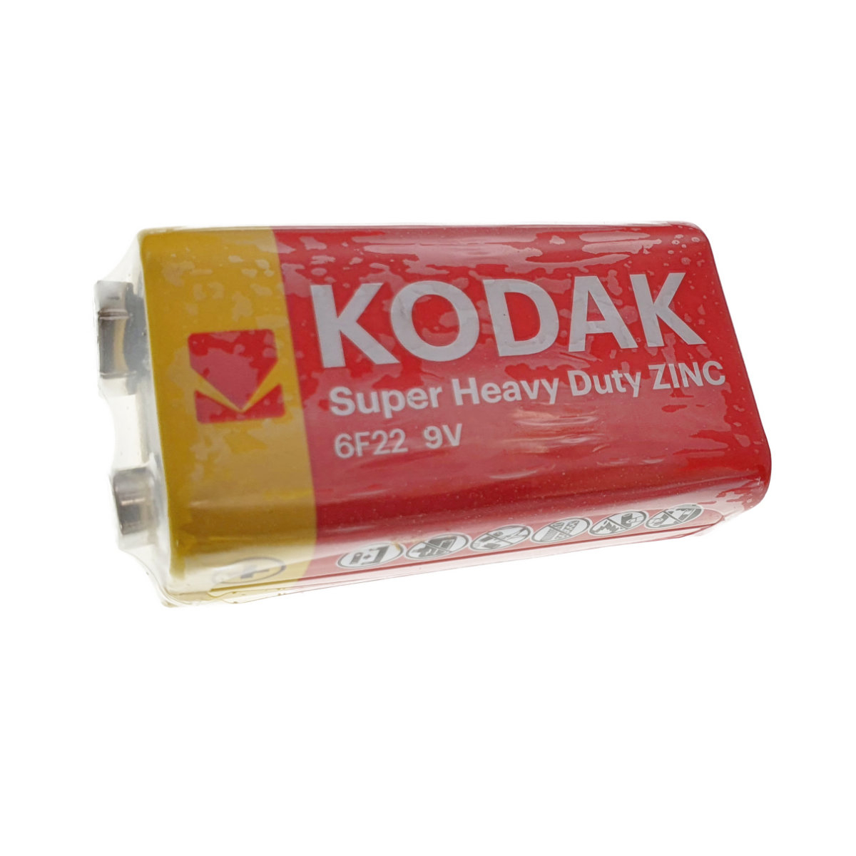 Baterie 9V 6F22, Kodak, Super Heavy Duty Zinc, ambalata in folie [3]