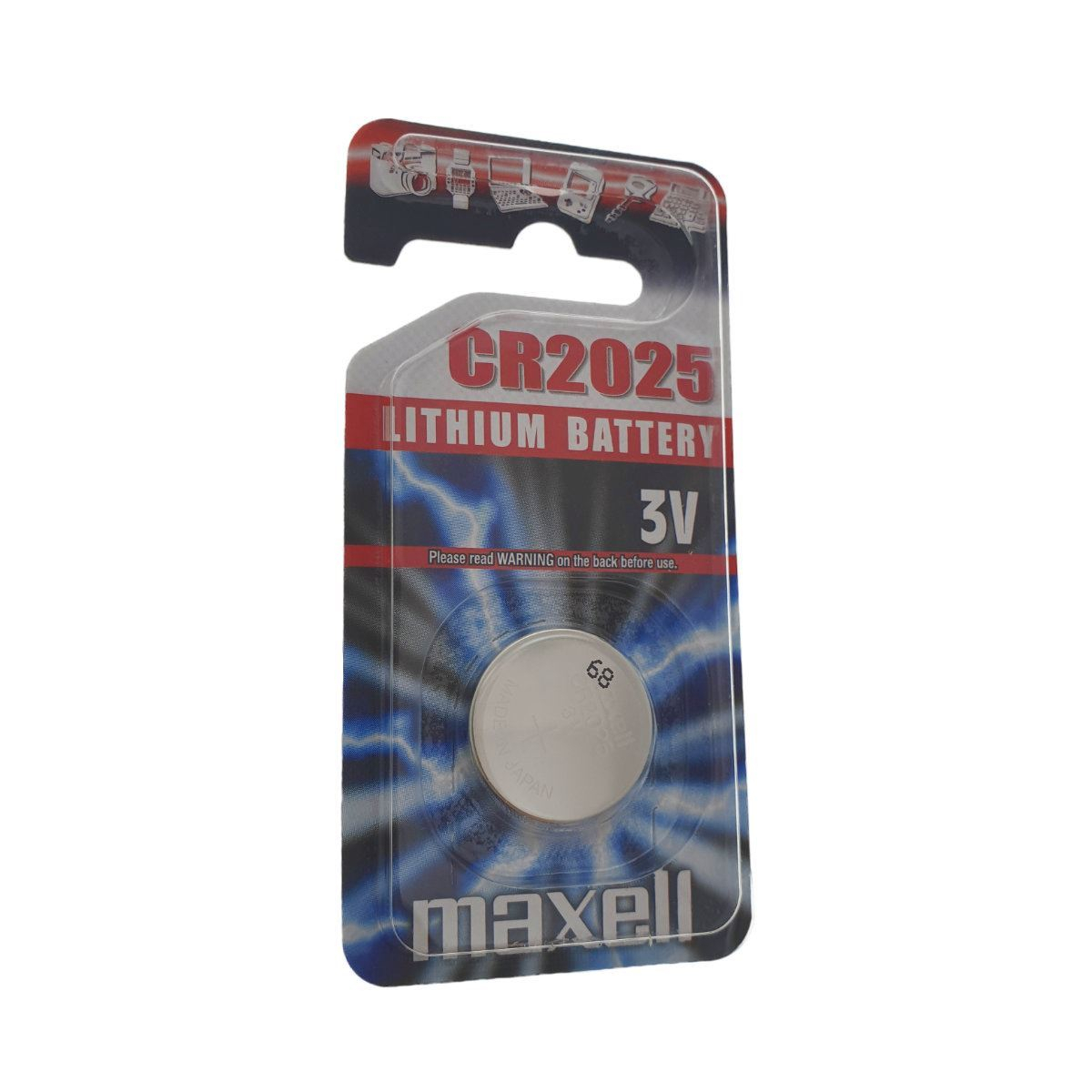 Baterie CR2025 3V Maxell, litiu, o bucata/blister [6]