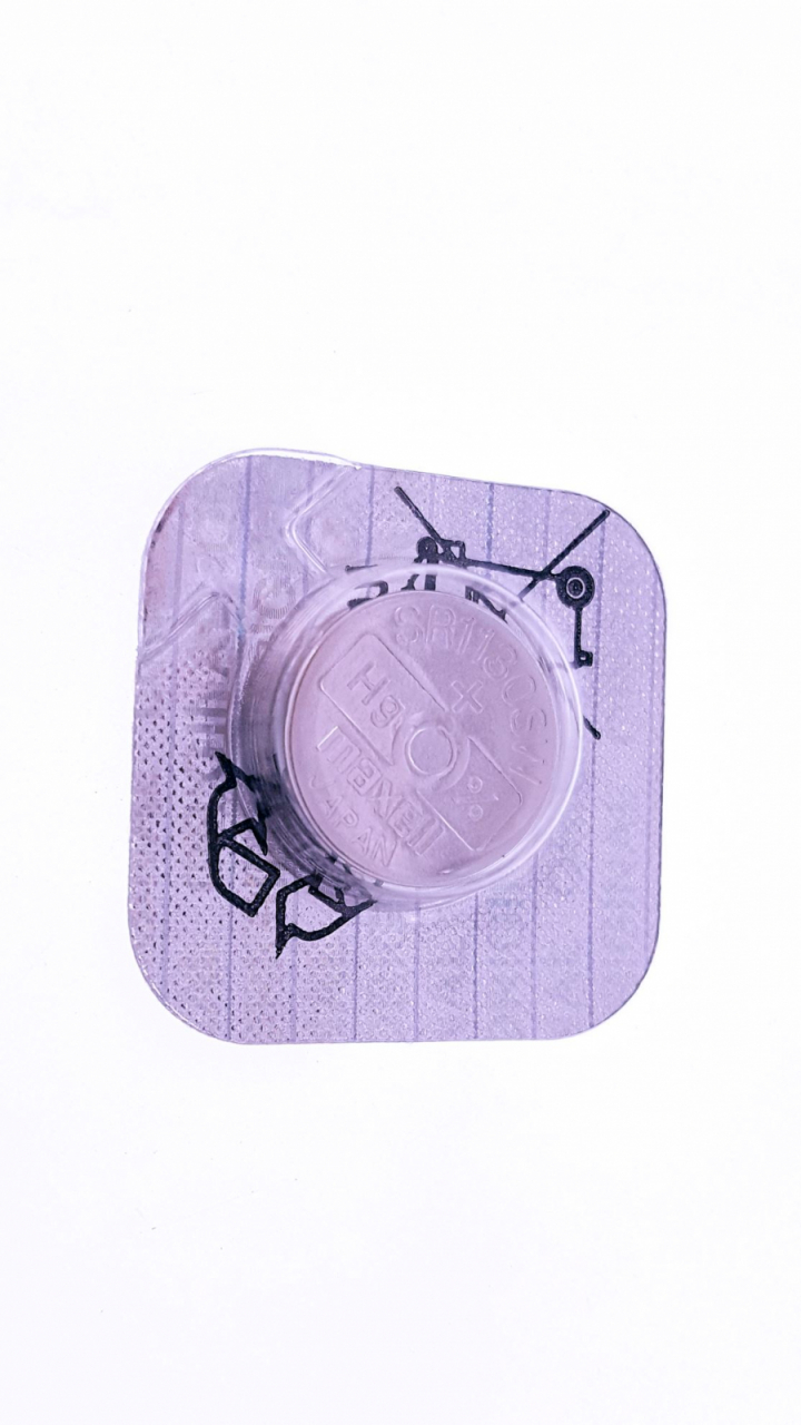 Baterie de ceas,oxid de argint SR1130SW Maxell tip buton 390, 1 bucata/blister,(pret/buc) [8]