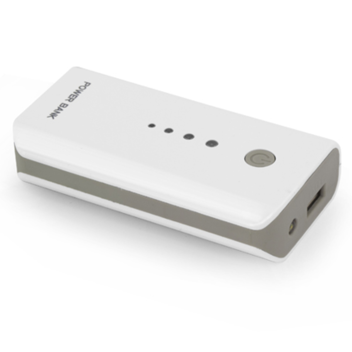 Baterie externa, Esperanza Electron EMP104WE, 5200mAh, lanterna integrata, port-uri 1 x USB Tip A si 1 x MicroUSB DC, cablu alimentare inclus, alb cu gri [9]