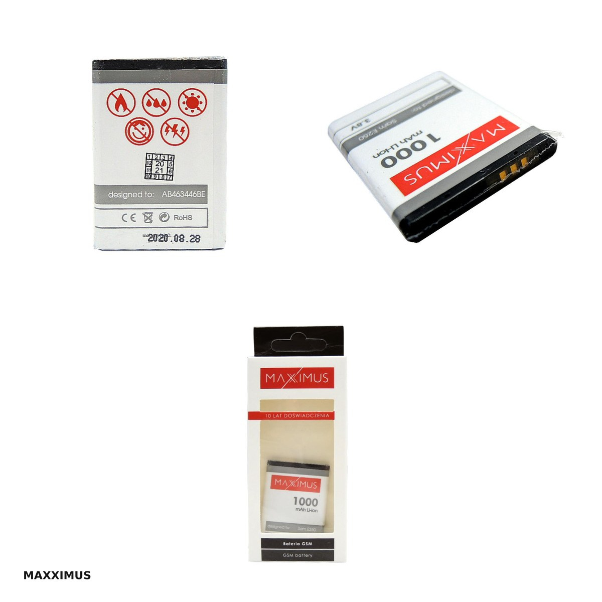 Baterie Maxximus pentru Samsung E250, 1000 mAh, Li-Ion [4]