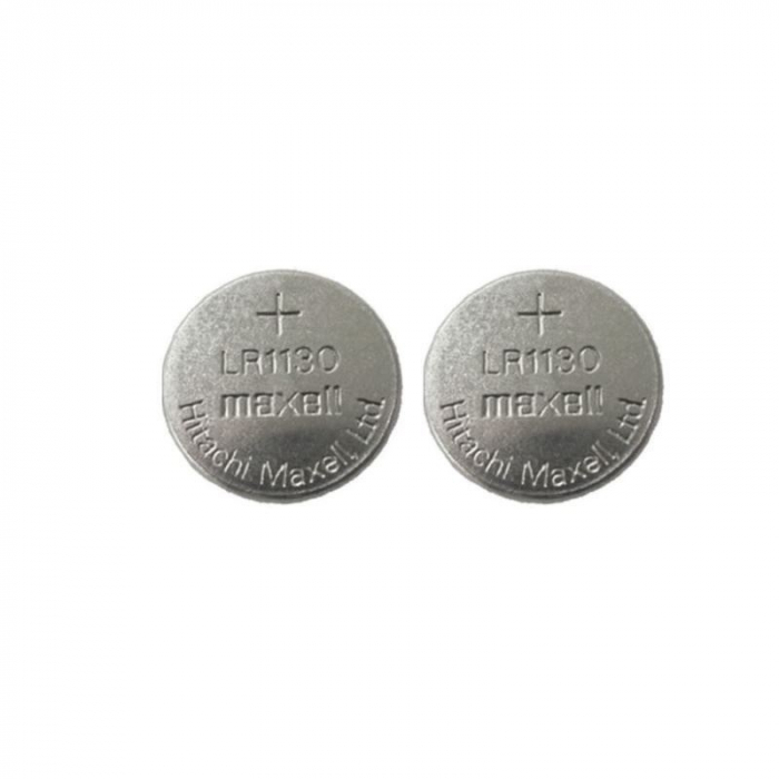 Baterii alcaline Maxell tip buton,LR1130,AG10, 10 bucati/blister,(pret/set) [2]