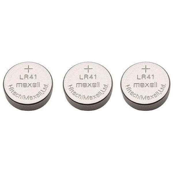 Baterii alcaline Maxell tip buton LR41,AG3,392A 10 bucati/blister,(pret/set) [6]