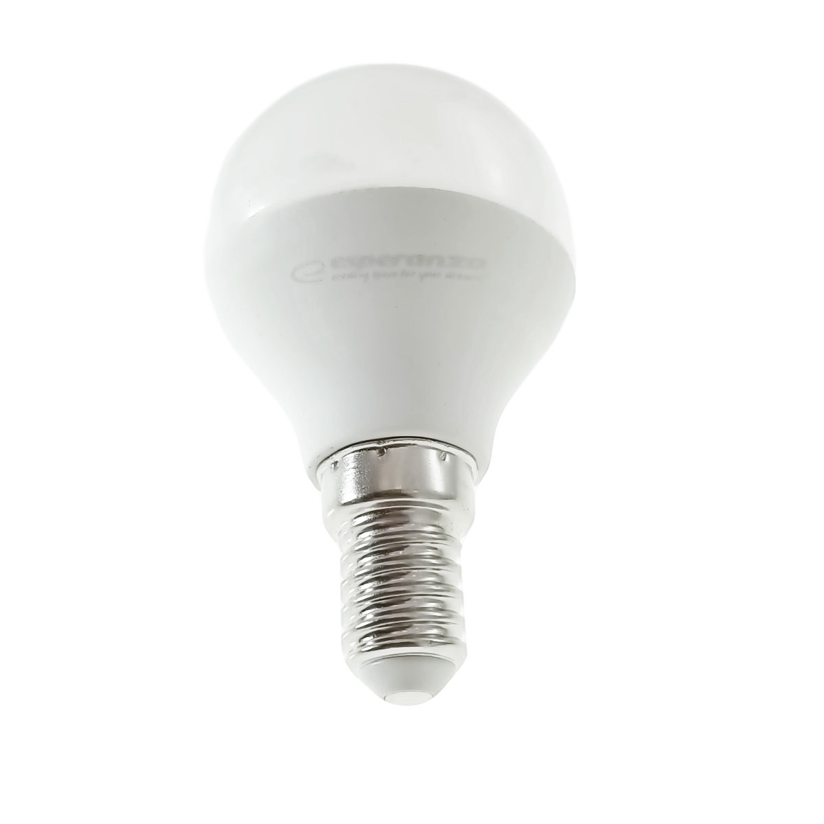 Bec LED clasic E14 G45, Esperanza ELL152, 6W, 3000K, 580lm, 220V, clasa energetica A+, lumina alba naturala [2]