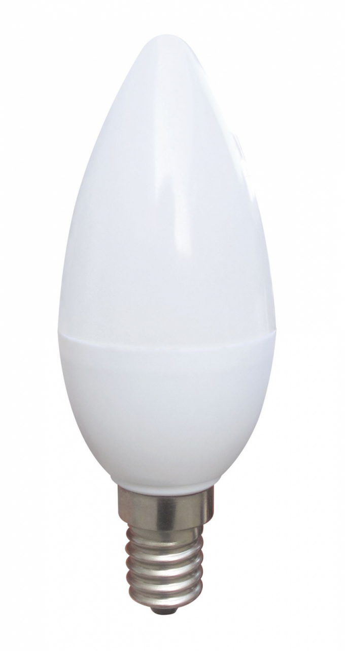 Bec Led Omega 43395 bulb eco,4200K E14 6W,520lm,lumina naturala,tip lumânare [1]
