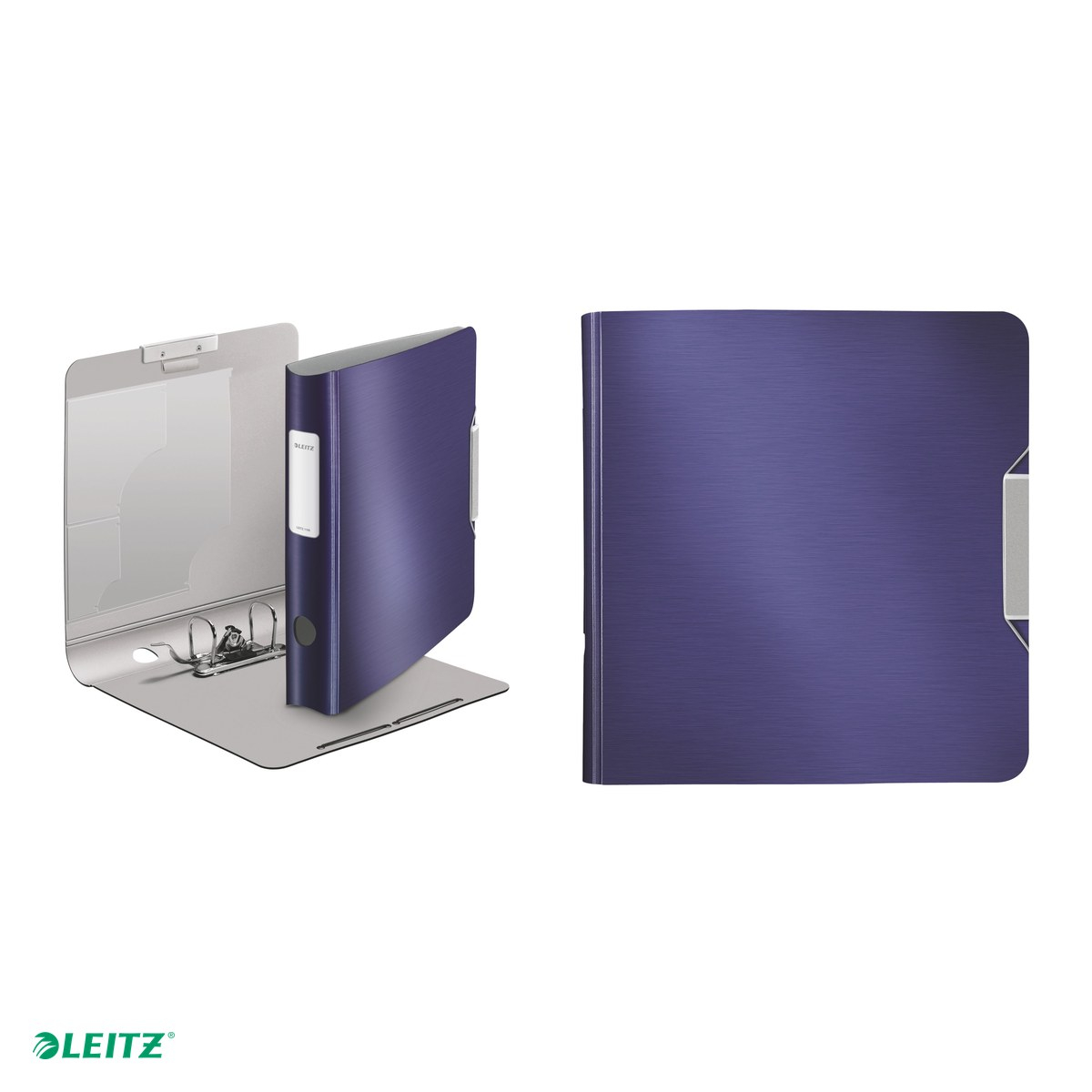 Biblioraft Leitz 180° Active Style, polyfoam, A4, 65 mm, pentru arhivare, albastru-violet [5]