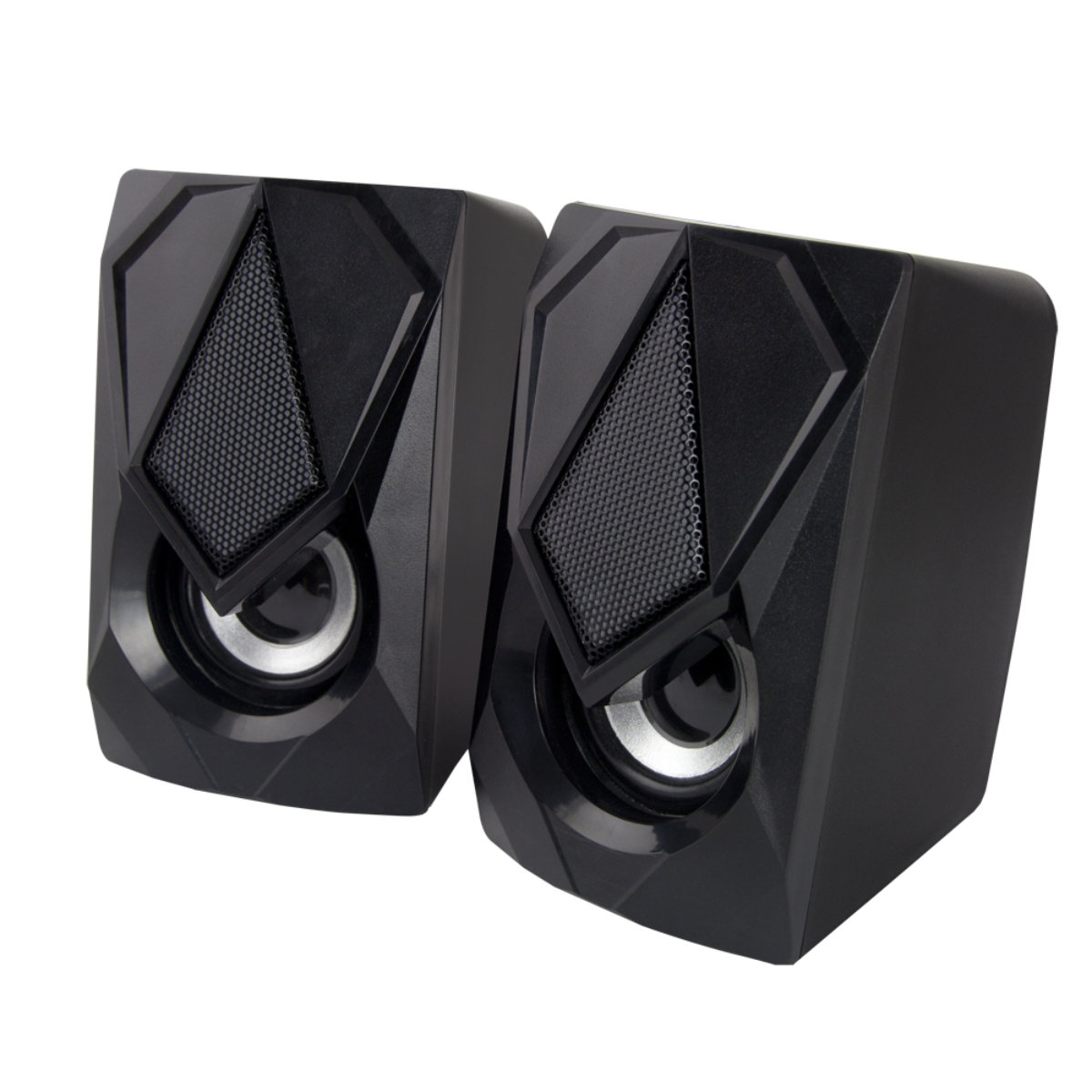 Boxe 5W USB 2.0 cu LED RGB, Esperanza Rainbow BOOGIE, cablu 120 cm, control volum, negre [5]
