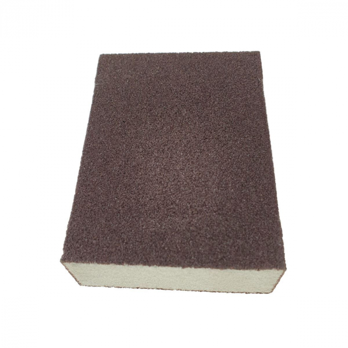 Burete abraziv FAE-30915, pentru slefuire, granulatie P60 ,100x70x25mm [3]