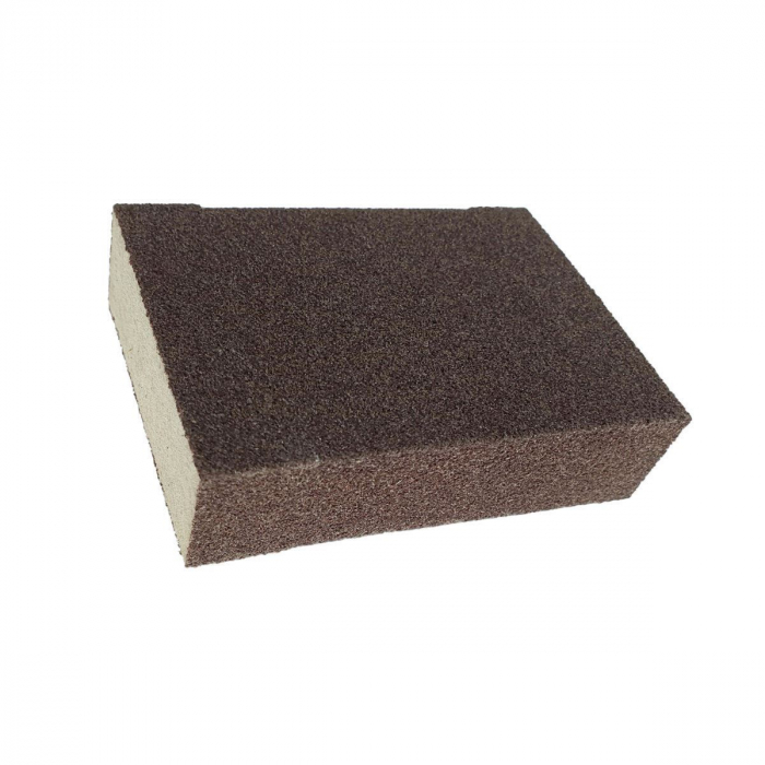 Burete abraziv FAE-30915, pentru slefuire, granulatie P60 ,100x70x25mm [2]