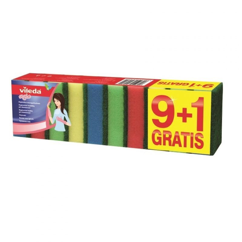 Bureti de vase Vileda Style 39160,8.5x3x5.5cm,9 bucati + 1 gratis [7]