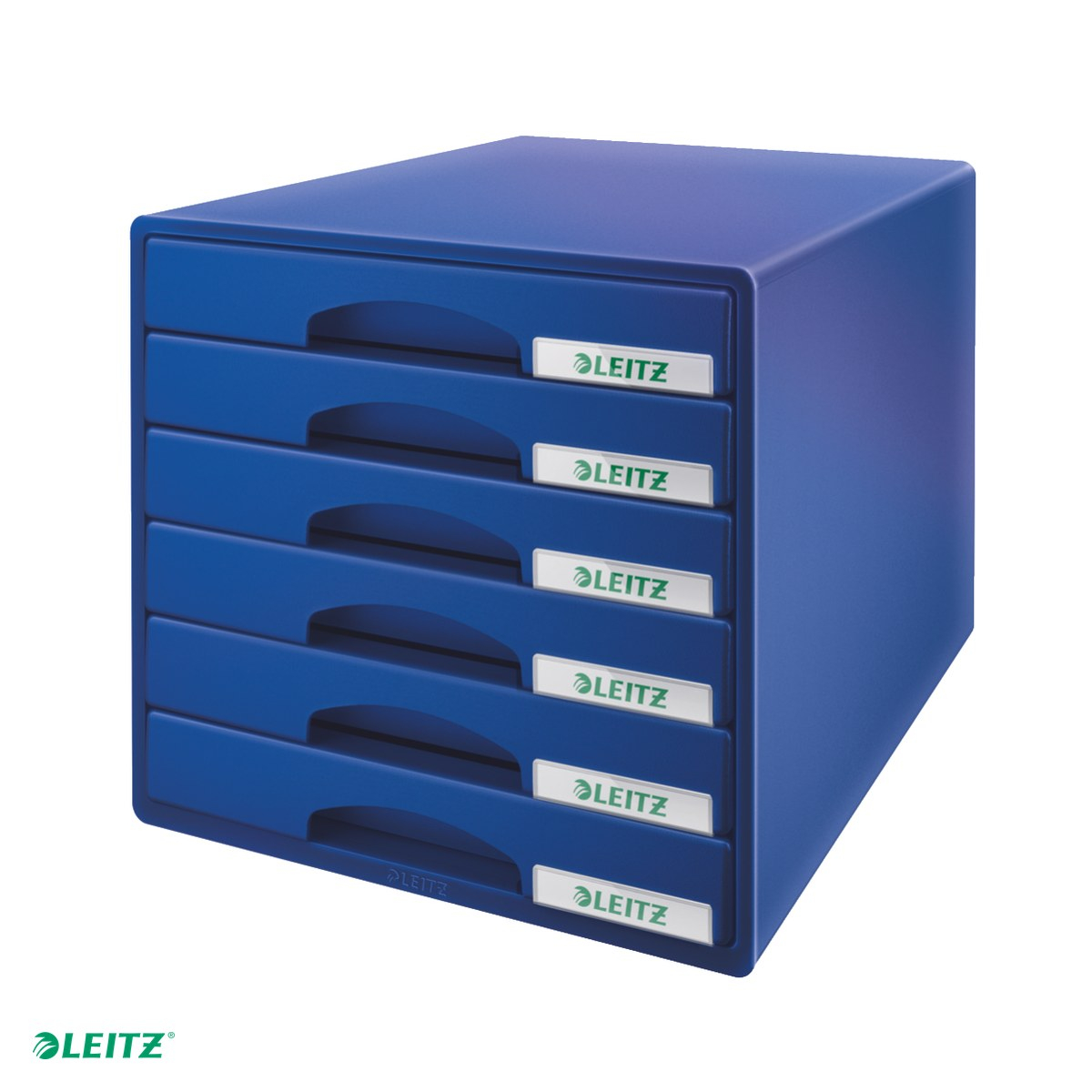 Cabinet cu sertare Leitz PLUS, 6 sertare, albastru [4]
