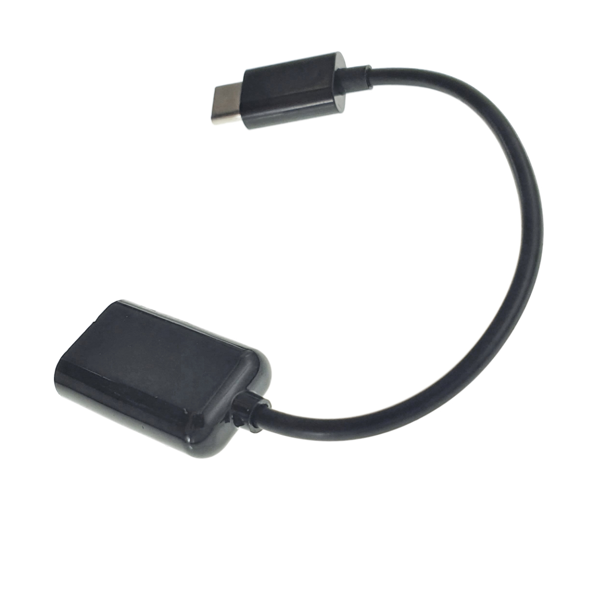 Cablu adaptor OTG , Cablexpert 09754, USB 2.0 mama la USB tip C tata, lungime 10 cm, negru [5]