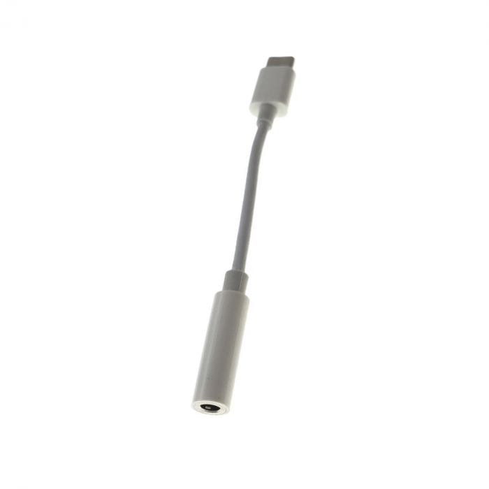Cablu adaptor Tip C la jack 3.5mm,AC10TC,alb [2]