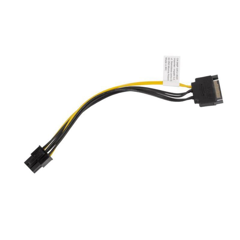 Cablu alimentare SATA 15 pini la PCI Express 6 pini,20 cm,Lanberg [6]