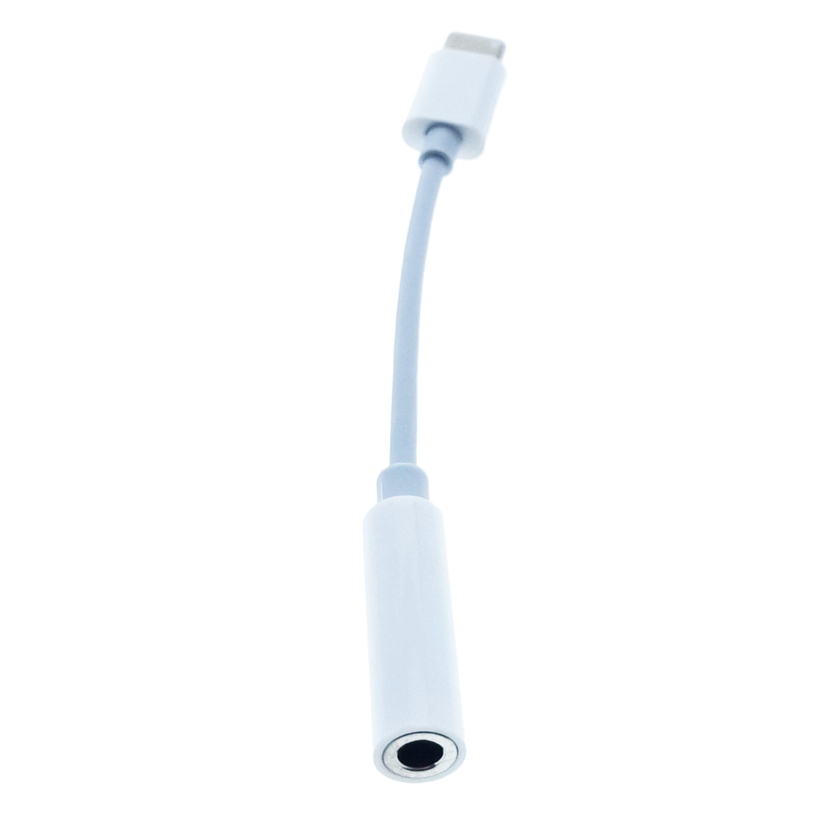 Cablu audio, adaptor Jack 3.5mm mama la USB Tip C tata, Platinet 45644, lungime 5 cm, alb [3]