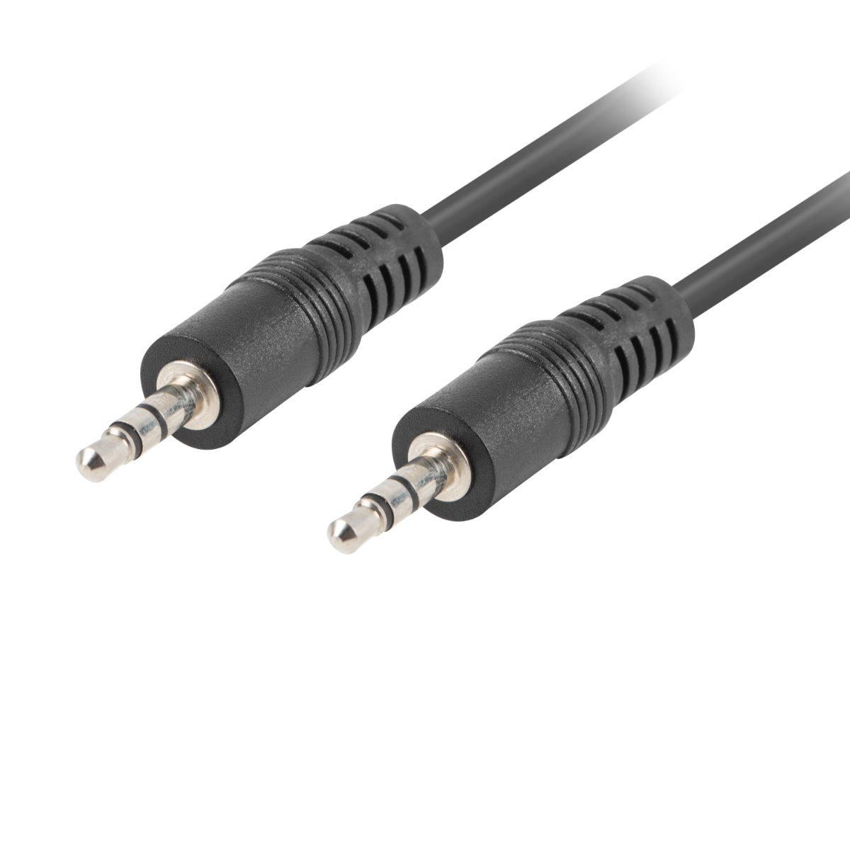 Cablu audio Lanberg 41625, stereo, lungime 10 m, conectori cu 3 pini jack 3.5mm tata la jack 3.5mm tata, negru [3]